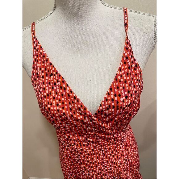 Anthropologie x Hutch Flutter Wrap Midi Dress Size LP - Picture 6 of 11